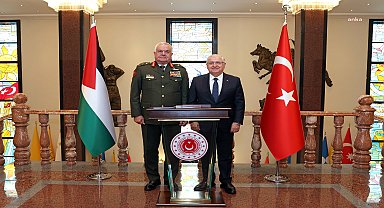 Milli Savunma Bakanı Güler, Ürdün Genelkurmay Başkanı Hnaity’i kaabul etti