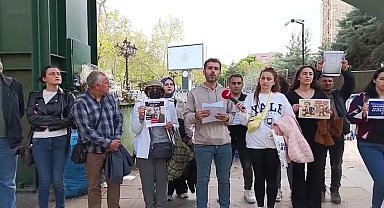 Mülakat mağduru öğretmen adayları İçişleri Bakanlığı önünde...