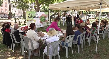 Muratpaşa Belediyesi'nden Mikro Yeşillik Atölyesi