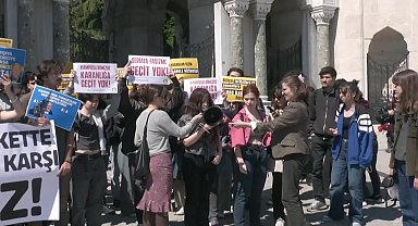 Öğrenciler Beyazıt'ta açıklama yaptı: