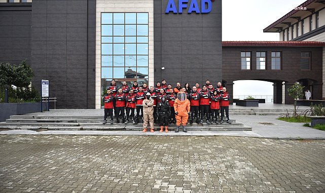 Ortahisar Belediyesi Arama ve Kurtarma Ekibi, GPS ve kimyasal eğitimi aldı