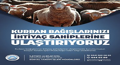 Ortahisar Belediyesi, kurban etlerini ihtiyaç sahiplerine ulaştıracak