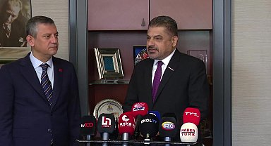 Özgür Özel, TÜRKONFED'i ziyaret etti: Ülkenin çıkışı hukukun üstünlüğünde, siyaset kurumunun iş insanlarına en iyi şartlarda çalışabilecekleri şekilde huzur vermesindedir