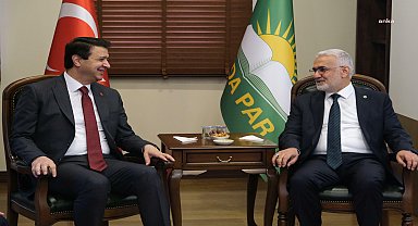 Saadet Partisi Genel Başkanı Arıkan'dan HÜDA PAR Genel Başkanı Yapıcıoğlu'na ziyaret... Yapıcıoğlu: