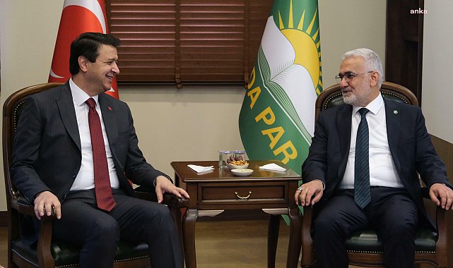 Saadet Partisi Genel Başkanı Arıkan'dan HÜDA PAR Genel Başkanı Yapıcıoğlu'na ziyaret... Yapıcıoğlu: