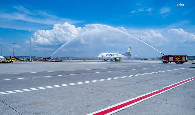 Sabiha Gökçen Havalimanı Flyadeal’ın ilk Riyad uçuşunu karşıladı