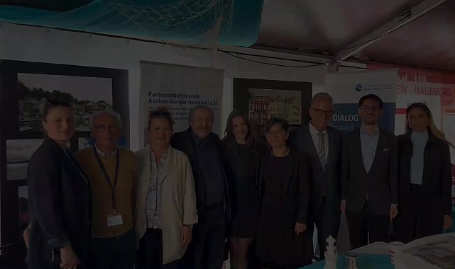 Sarıyer Belediye Başkanı Oktay ve beraberindeki heyet, Aachen’de Karl Ödülü törenine katıldı