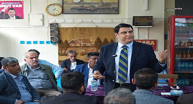 Şehitkamil Belediye Başkanı Yılmaz, Karşıyaka’da esnaf ve vatandaşlarla bir araya geldi
