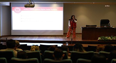 Selçuk'ta belediye emekçilerine kadına yönelik şiddet semineri