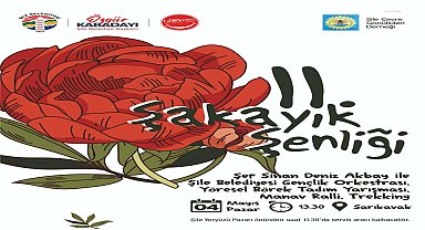 Şile Belediyesi'nin “11. Şakayık Şenliği” yarın başlıyor