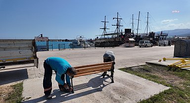 Silifke Belediyesi, kent mobilyalarını kendi üretiyor
