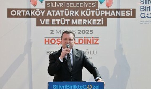 Silivri Belediyesi Atatürk Kütüphanesi ve Etüt Merkezi törenle açıldı