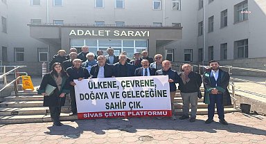 Sivas'ın Kangal ilçesindeki mermer ocağı için verilen