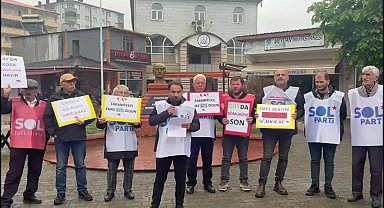 Sol Parti Kemalpaşa İlçe Örgütü'nden çay üreticilerine destek: