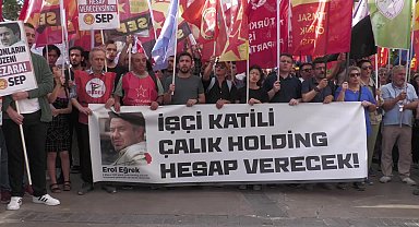 Sol partilerden ‘Erol Eğrek’ protestosu: Holdinglerin yılmaz savunucusu Saray rejiminin bu saltanatına son vereceğiz