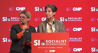 Sosyalist Enternasyonal Konsey Toplantısı... Pena Gomez Ödülleri sahiplerine verildi