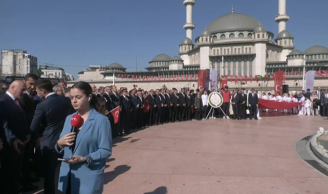 Taksim’de 19 Mayıs töreni… Nuri Aslan: İBB Başkanı Ekrem İmamoğlu Cumhuriyetin ikinci yüz yılını inşa etmek için Silivri’den yola çıktı