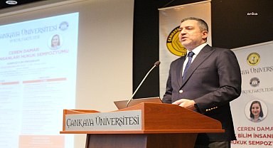 TBB Başkanı Erinç Sağkan, akademisyen Ceren Damar anısına düzenlenen sempozyumda konuştu: