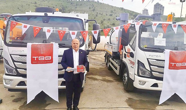 TBB'den Yüreğir Belediyesi'ne hibe araç desteği