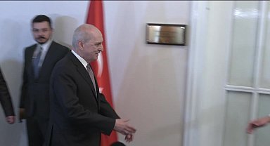 TBMM Başkanı Kurtulmuş, Özgür Özel'i ziyaret etti... Özgür Özel: