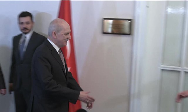 TBMM Başkanı Kurtulmuş, Özgür Özel'i ziyaret etti... Özgür Özel: