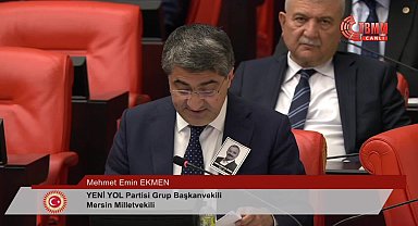 TBMM Genel Kurulu... Murat Emir: Sayın Cumhurbaşkanı Cumhurbaşkanlığı yolunda telef olacak