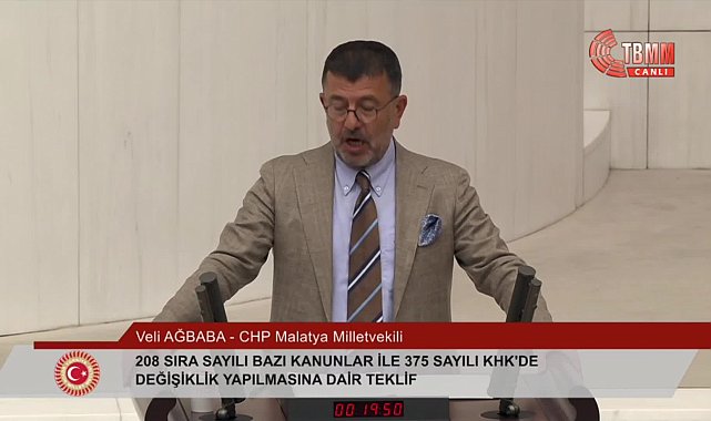 TBMM Genel Kurulu... Veli Ağbaba'dan AK Parti'ye süreç tepkisi: PKK'yla barış yaparken CHP'ye savaş açtınız