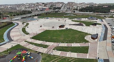 Tekirdağ Büyükşehir Belediyesi'nden Çerkezköy Kent Park'ta yenileme ve peyzaj çalışması