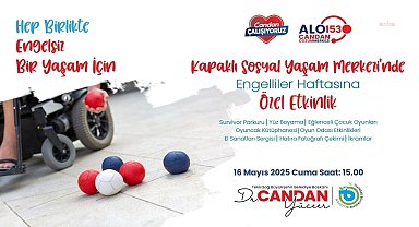 Tekirdağ Büyükşehir Belediyesi'nden, Engelliler Haftası'na özel etkinlik