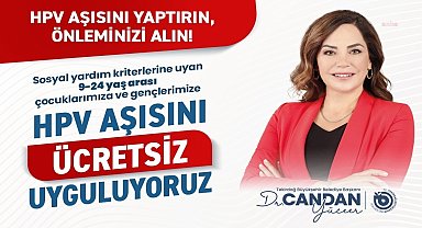 Tekirdağ Büyükşehir Belediyesi, ücretsiz HPV aşısı uygulamasını hayata geçirdi