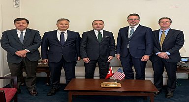 Ticaret Bakan Yardımcısı Mustafa Tuzcu, Washington D.C.’de ABD Ticaret Temsilci Yardımcısı Trick ile görüştü