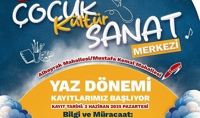 Turgutlu Belediyesi Çocuk Kültür Sanat Merkezleri'ne kayıtlar başlıyor