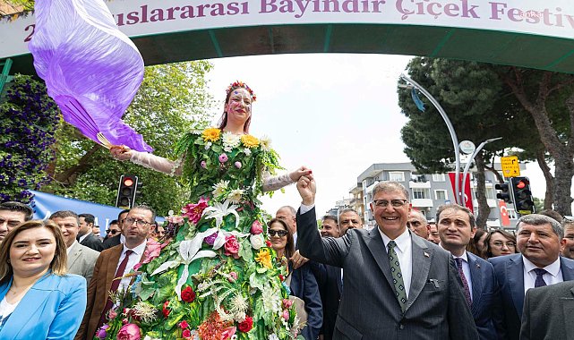 Uluslararası Bayındır Çiçek Festivali başladı