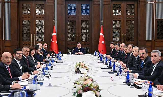 Yatırım Ortamını İyileştirme Koordinasyon Kurulu, 2025 yılı ilk toplantısını Cumhurbaşkanlığı Külliyesi'nde gerçekleştirdi