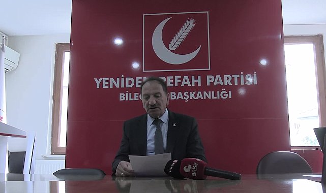 Yeniden Refah Bilecik İl Başkanı Arslanboğa: