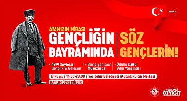 Yenişehir Belediyesi 19 Mayıs’ı gençlerin fikirleriyle kutlayacak