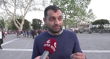 Yurttaşlar Beyazıt'tta ANKA'ya değerlendirdi: