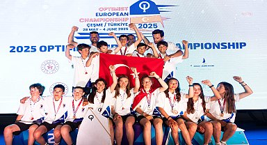 2025 Optimist Avrupa Şampiyonası’nda Milli Takım, Avrupa takım birincisi oldu