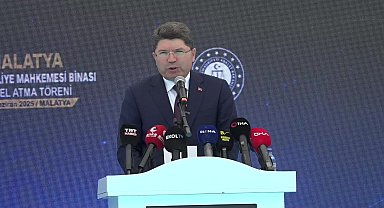 Adalet Bakanı Tunç: Bugün yargı, yolsuzluktan da arsızlıktan da milletin huzurunu bozanlardan da hesap soruyor