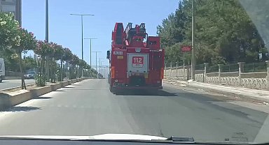 Adıyaman Belediyesi İtfaiye ekipleri, organize sanayi bölgesinde faciayı önledi 