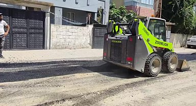 Adıyaman’da yol ve kaldırım çalışmaları sürüyor