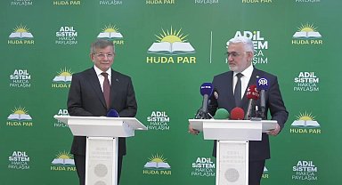 Ahmet Davutoğlu-Yapıcıoğlu görüşmesi... Yapıcıoğlu: 