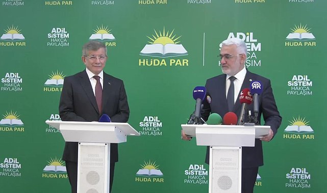Ahmet Davutoğlu-Yapıcıoğlu görüşmesi... Yapıcıoğlu: