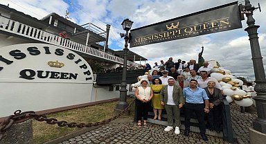 Almanya'da, Anadolu mutfağından lezzetlerin sunulduğu Mississippi Queen gemisi hizmete açıldı
