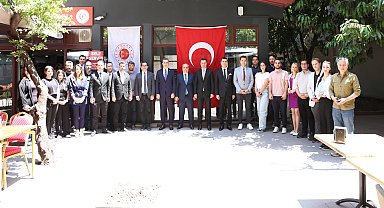 Ankara Cumhuriyet Başsavcısı Karaköse, adliye muhabirleriyle bayramlaştı