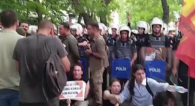 Ankara'da Filistin'e destek eyleminde 6 kişi gözaltına alındı