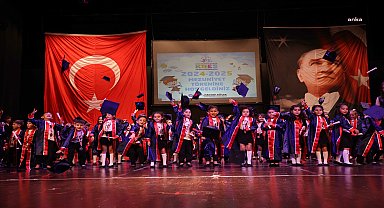 Antalya Büyükşehir Belediyesi kreşlerinde mezuniyet coşkusu