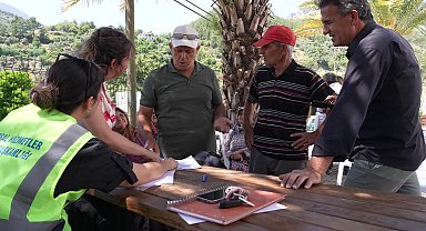 Antalya Büyükşehir Belediyesi'nden 51 üreticiye bin 250 ipek böceği beslenme tablası