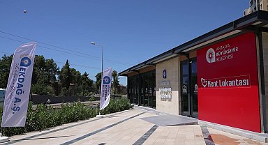 Antalya Büyükşehir Belediyesi’nden Kepez’de “Kent Lokantası” hizmeti