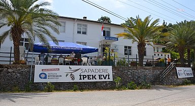 Antalyalı çocuklar, Sapadere İpek Evi’nde